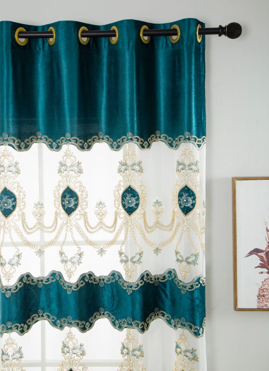 RF-2131 Tissue Curtains (7 different colors and available in single piece packing) SWASTIK CREATIONS The Trend Point