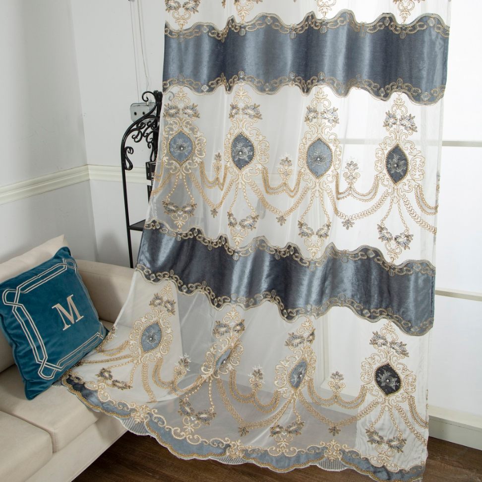 RF-2131 Tissue Curtains (7 different colors and available in single piece packing) SWASTIK CREATIONS The Trend Point