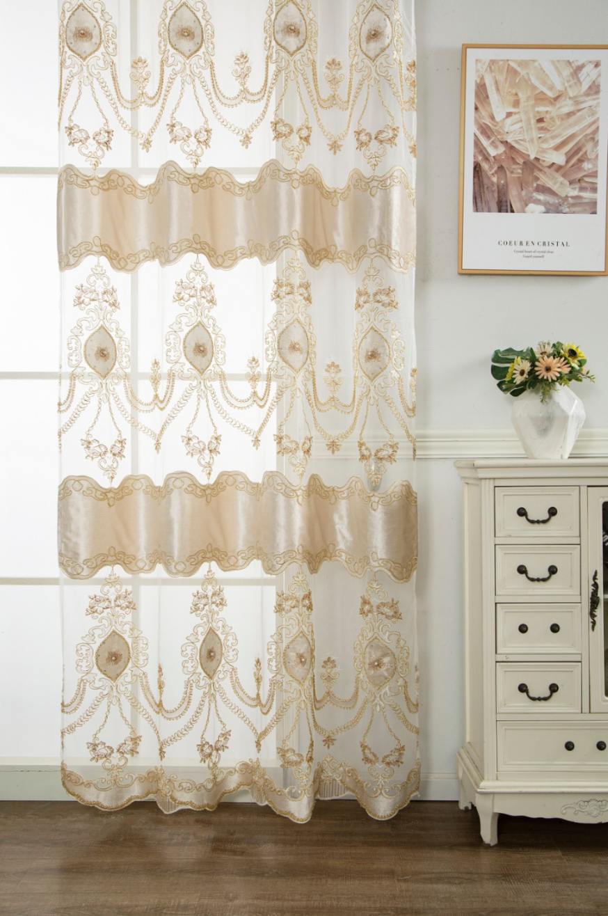 RF-2131 Tissue Curtains (7 different colors and available in single piece packing) SWASTIK CREATIONS The Trend Point