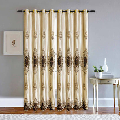 RF-2124 Dutch Velvet Curtains (6 different colors and available in single piece packing)