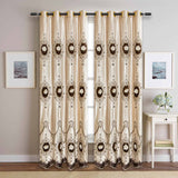 RF-2126 Italian HEAVY VELVET Curtains WITH EMBROIDERY (6 colors) - SWASTIK CREATIONS The Trend Point