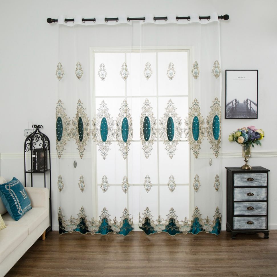 RF-2124 Tissue Curtains (5 different colors and available in single piece packing) SWASTIK CREATIONS The Trend Point