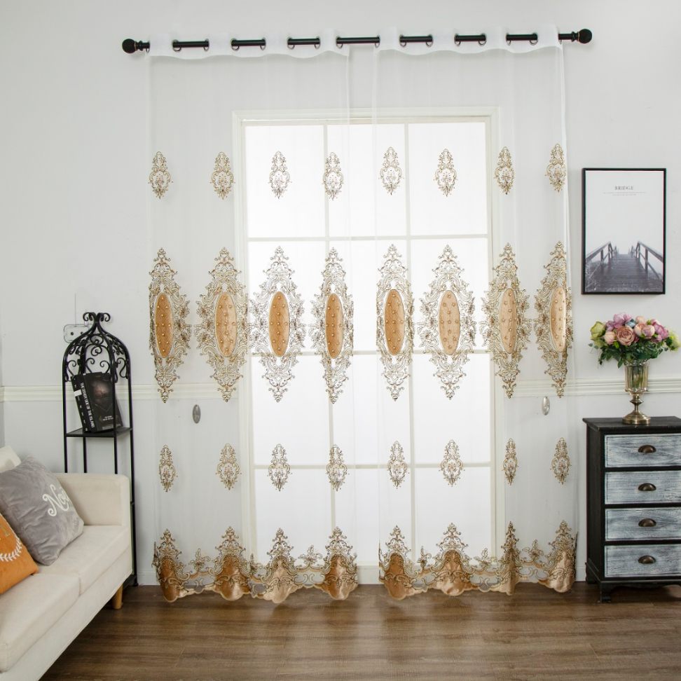 RF-2124 Tissue Curtains (5 different colors and available in single piece packing) SWASTIK CREATIONS The Trend Point