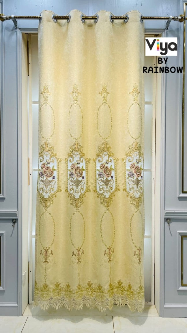 RF-2201 Tissue Curtain (3 variants and available in single piece packing) SWASTIK CREATIONS The Trend Point