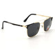 LK4626 inter Square Sunglasses (SUN-RN-4626-BLK1GLD-P)