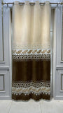RF-2203 Heavy Tissue Curtain With Embroidery - SWASTIK CREATIONS The Trend Point