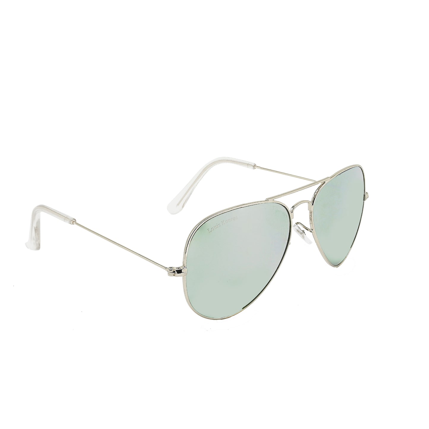 Silver Armstoner Aviator Sunglasses (SUN-LK-3026-SIL3SIL-M) SWASTIK CREATIONS The Trend Point