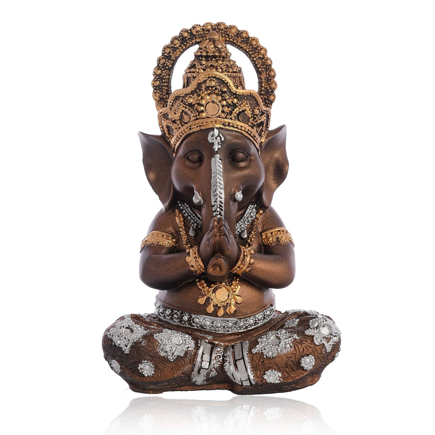 Swastik Trend Point Lord Ganesha Ganesh ji Idol Ganpati Showpiece Decorative Statue Murti for Home Dcor -20 SWASTIK CREATIONS The Trend Point