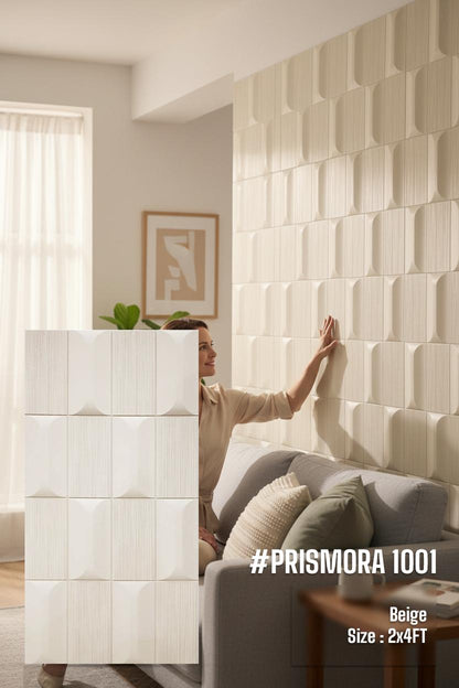 #Prismora - PU Panels New Design - Size 2x4ft - 5 color options