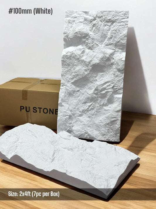 PU stone Panels (Box of 7pc) (Size 2*4ft)