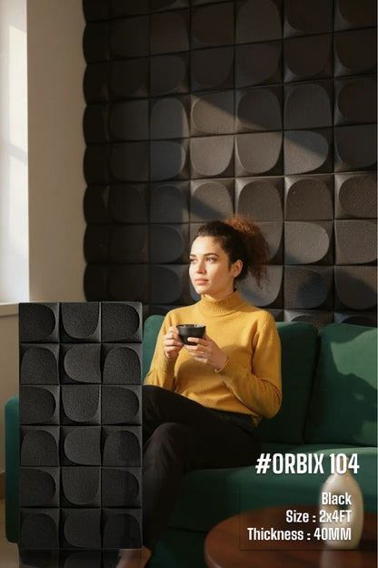 #Orbix 104 PU Panel - 40mm thickness - Size 2x4ft - 5 color options ( Box of 7pcs)