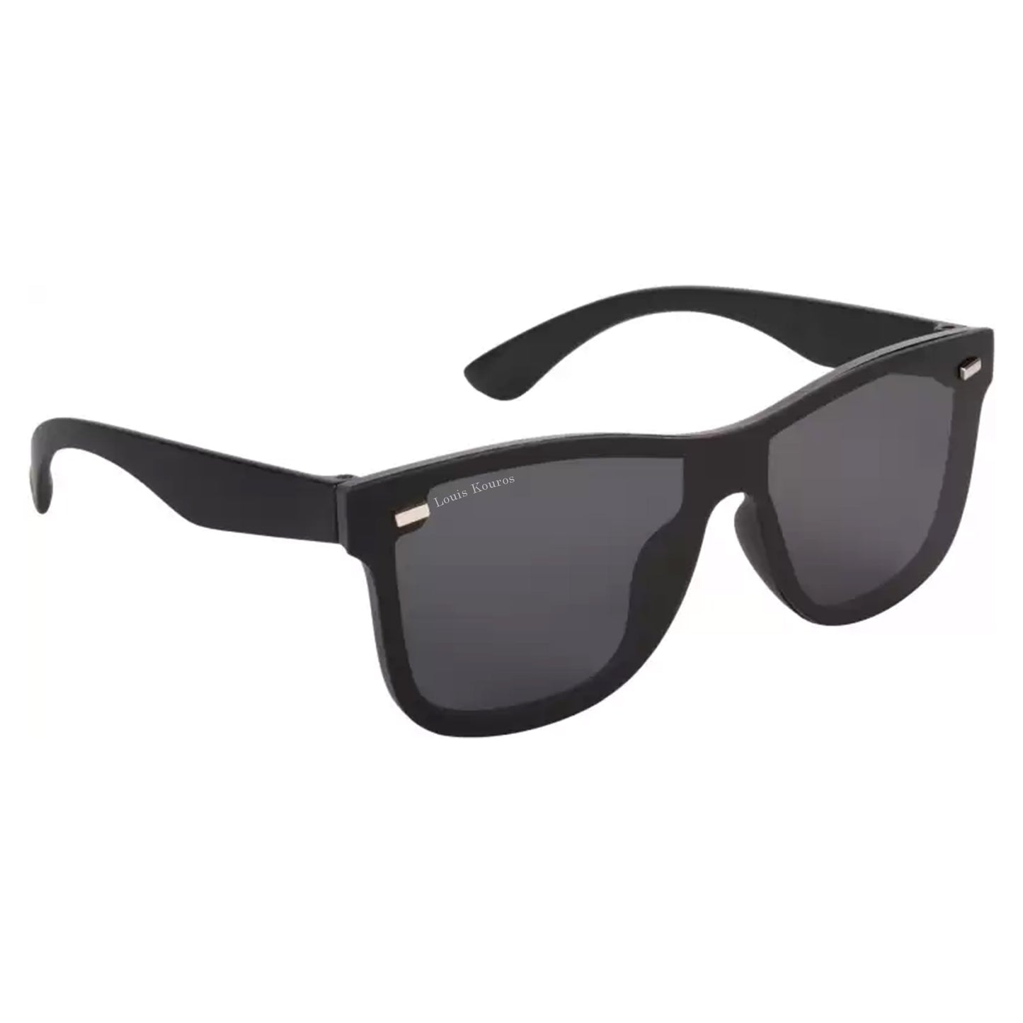 Black Spugb Square Sunglasses (SUN-LK-0650-BLK1BLK-P) - SWASTIK CREATIONS The Trend Point SWASTIK CREATIONS The Trend Point