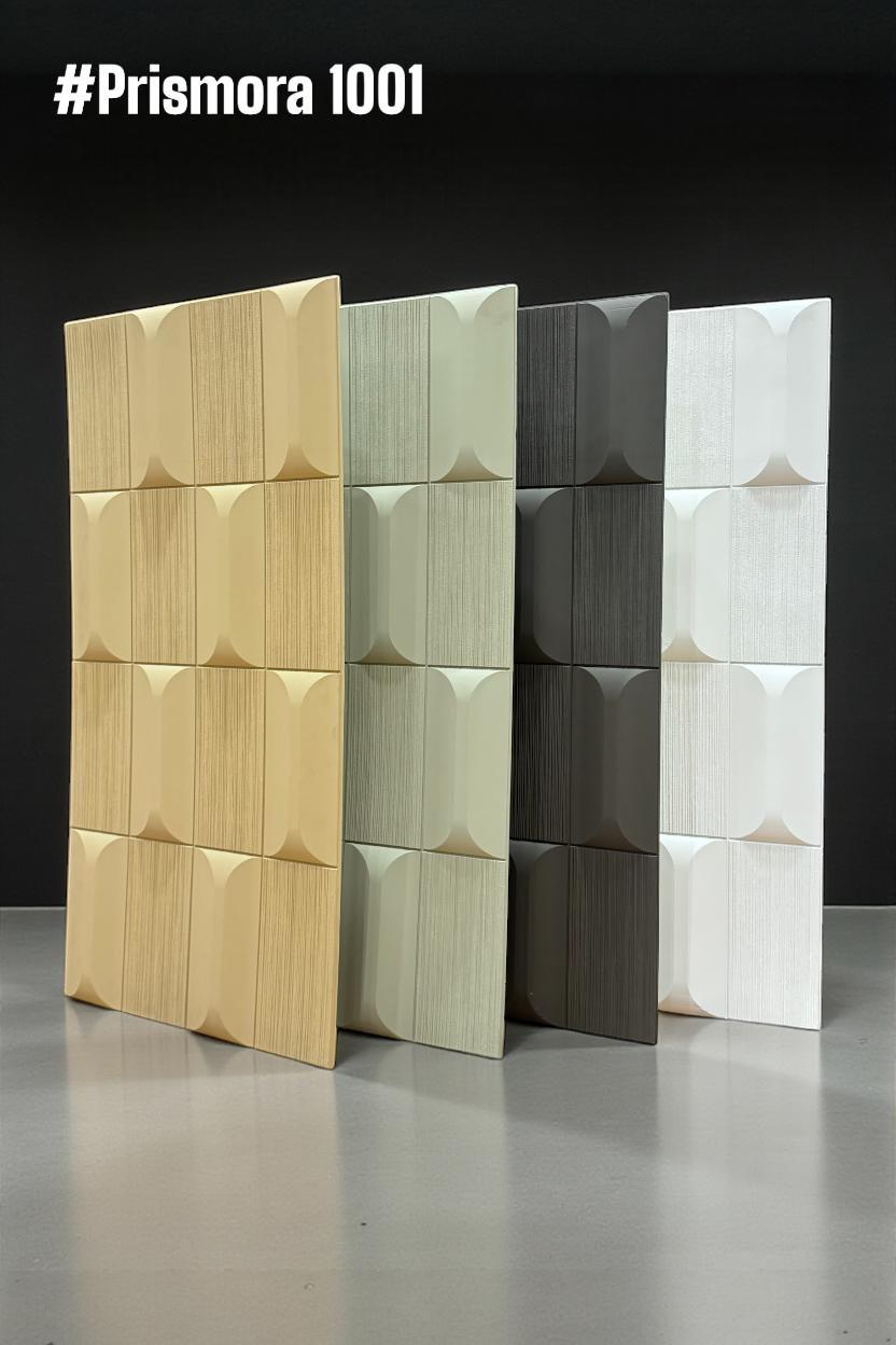 #Prismora - PU Panels New Design - Size 2x4ft - 5 color options - SWASTIK CREATIONS The Trend Point