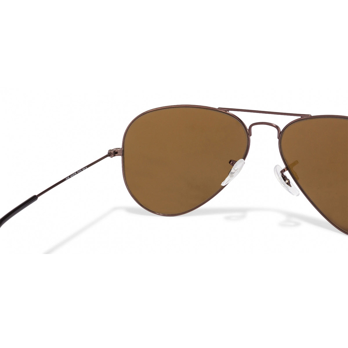 Purosangue 3026 Aviator Sunglasses (SUN-RN-3026-BRN1BRN-M) SWASTIK CREATIONS The Trend Point