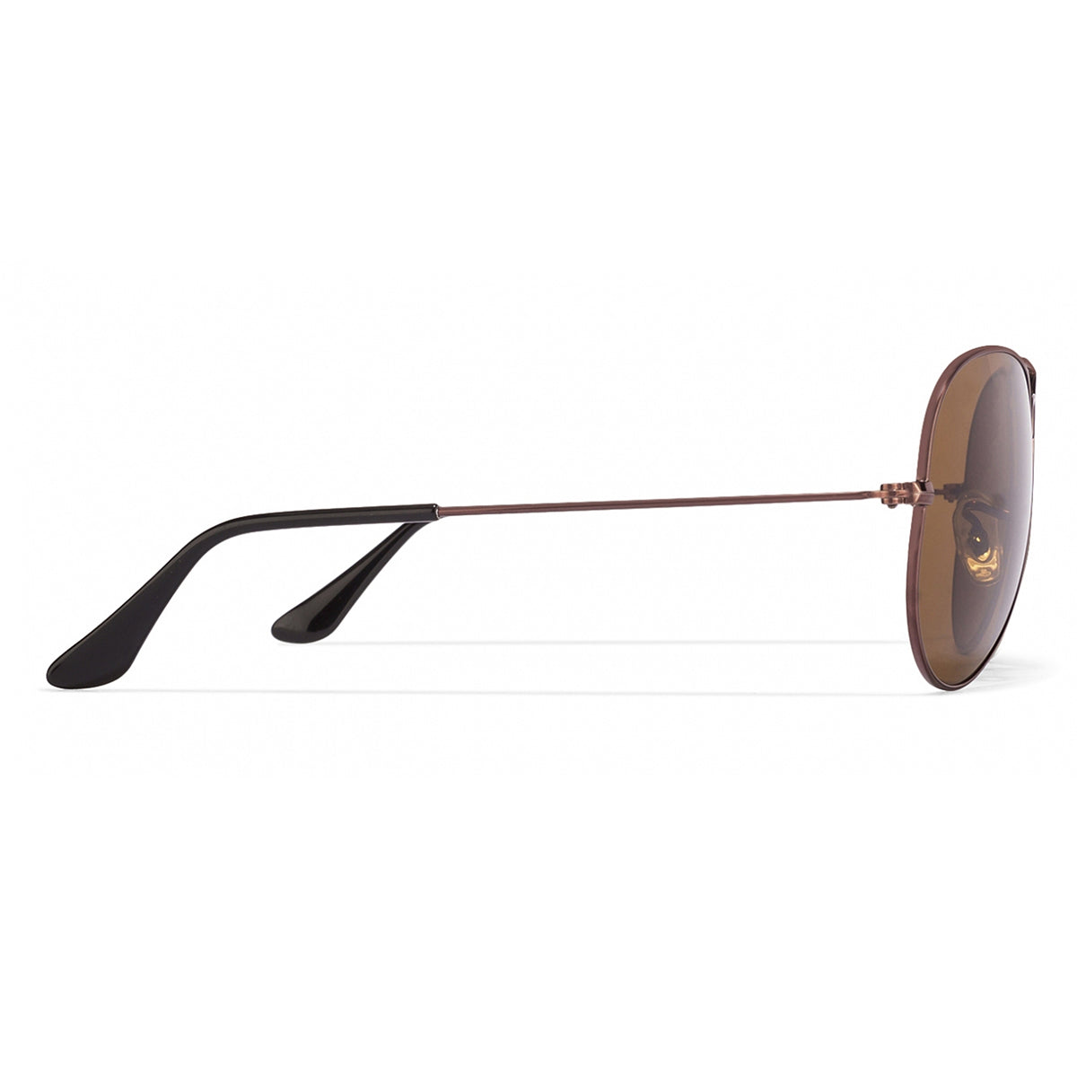 Purosangue 3026 Aviator Sunglasses (SUN-RN-3026-BRN1BRN-M) SWASTIK CREATIONS The Trend Point