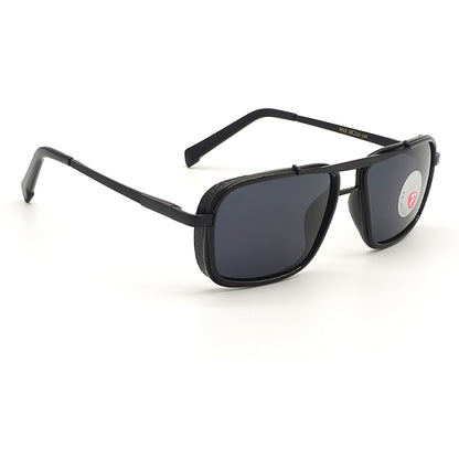 LEGEND 4413 Square Sunglasses (SUN-RN-4413-BLK1BLK-P)