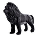 Swastik Trend Point King Lion Black Statue Sculpture for Home Decor Showpiece Figurine -29 30cm*9cm*23cm