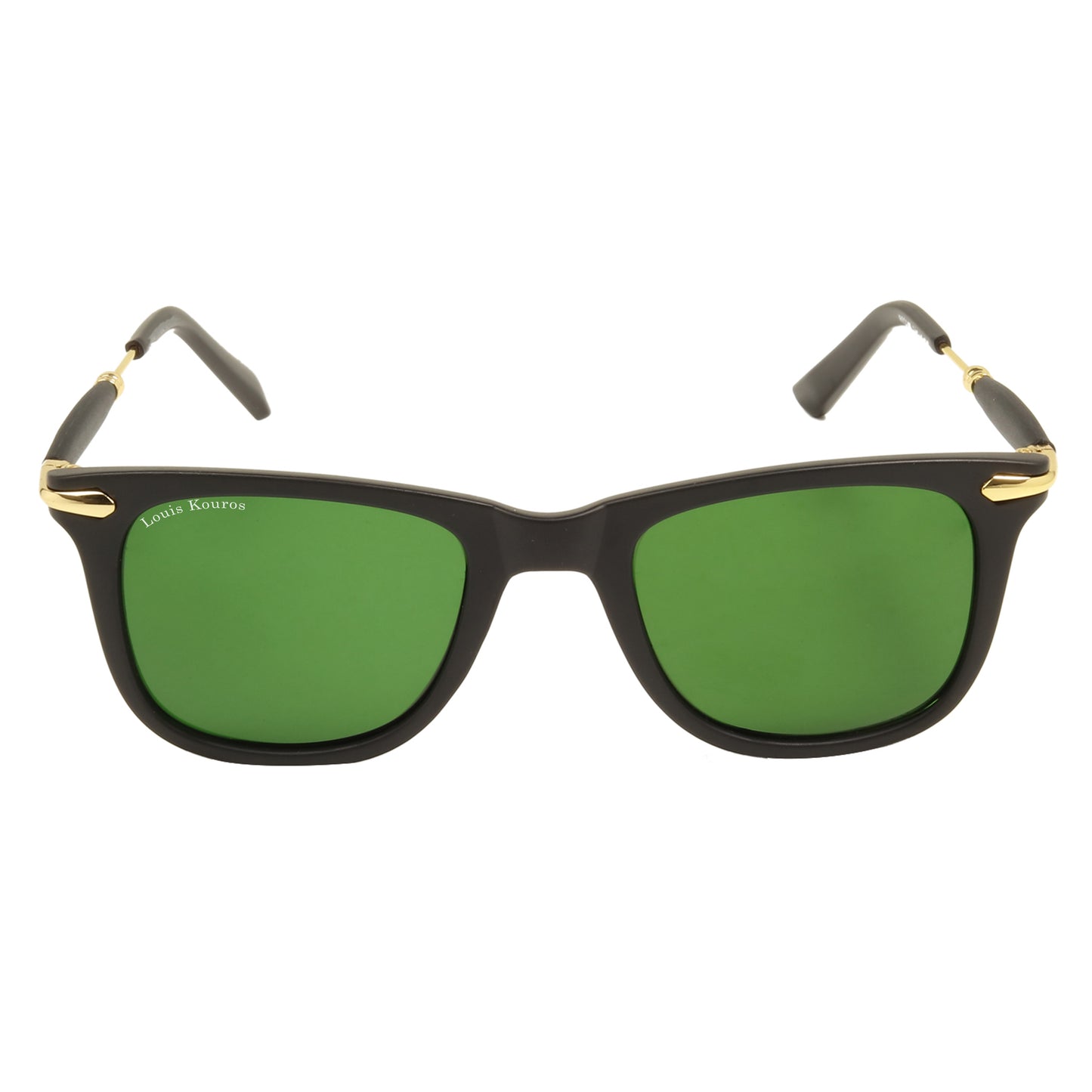 Green Buloster Square Sunglasses (SUN-LK-2148-GRN1GLD-M) - SWASTIK CREATIONS The Trend Point SWASTIK CREATIONS The Trend Point