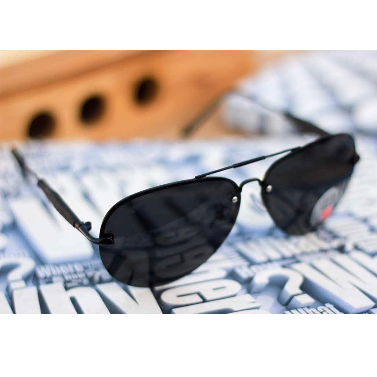 3515 spider Aviator Sunglasses (SUN-RN-3515-BLK1BLK-P) SWASTIK CREATIONS The Trend Point