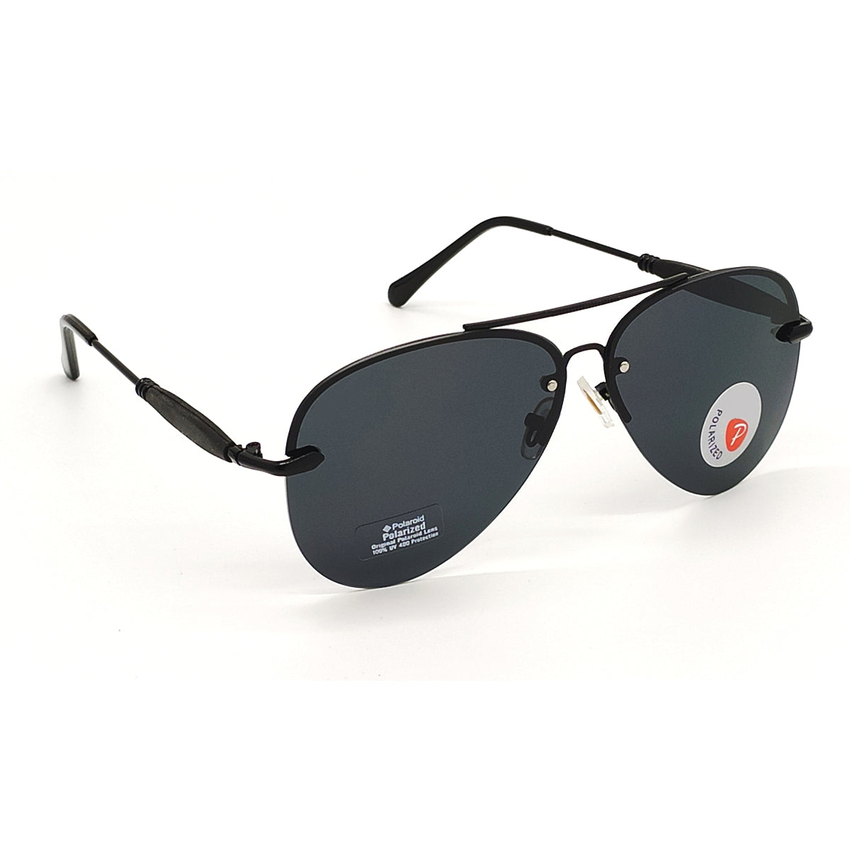 3515 spider Aviator Sunglasses (SUN-RN-3515-BLK1BLK-P) SWASTIK CREATIONS The Trend Point