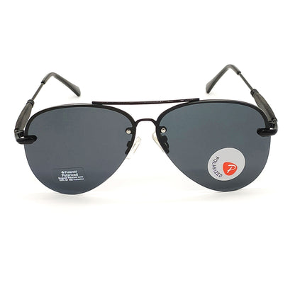 3515 spider Aviator Sunglasses (SUN-RN-3515-BLK1BLK-P)