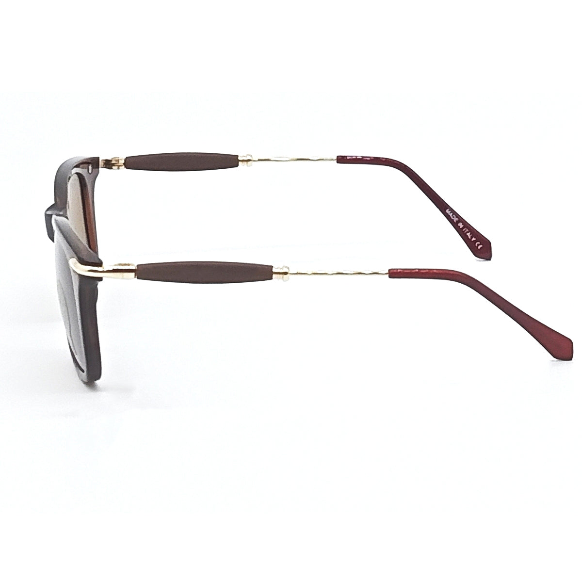 Brown Enigte Square Sunglasses (SUN-RN-2148-BRN1GLD-M)