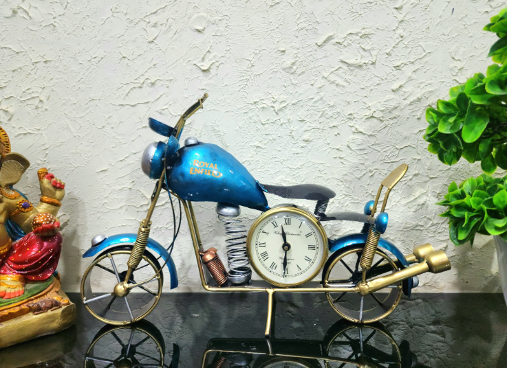 Royal Enfield bullet clock - SWASTIK CREATIONS The Trend Point