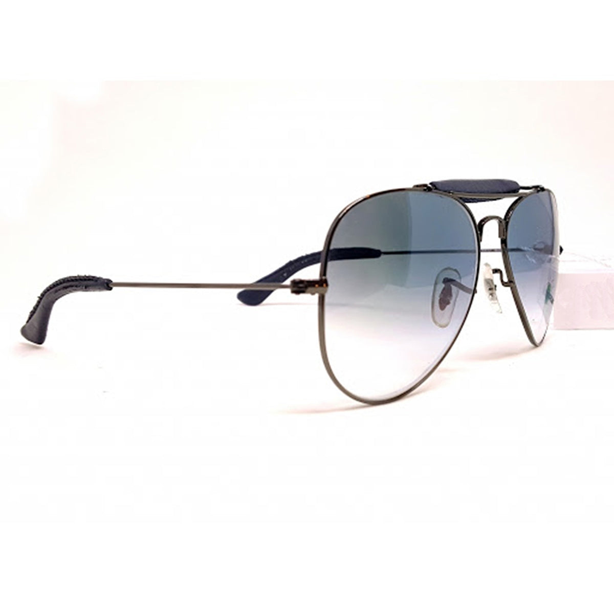 Blue Novaper Aviator Sunglasses (SUN-RN-3422-BLU2BLK-M) SWASTIK CREATIONS The Trend Point