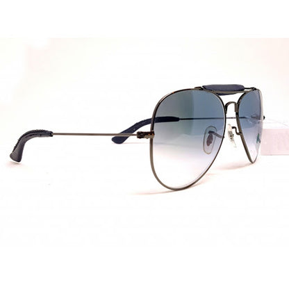 Blue Novaper Aviator Sunglasses (SUN-RN-3422-BLU2BLK-M)