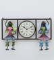 Kal Baliya Multicolour Iron Wall Clock