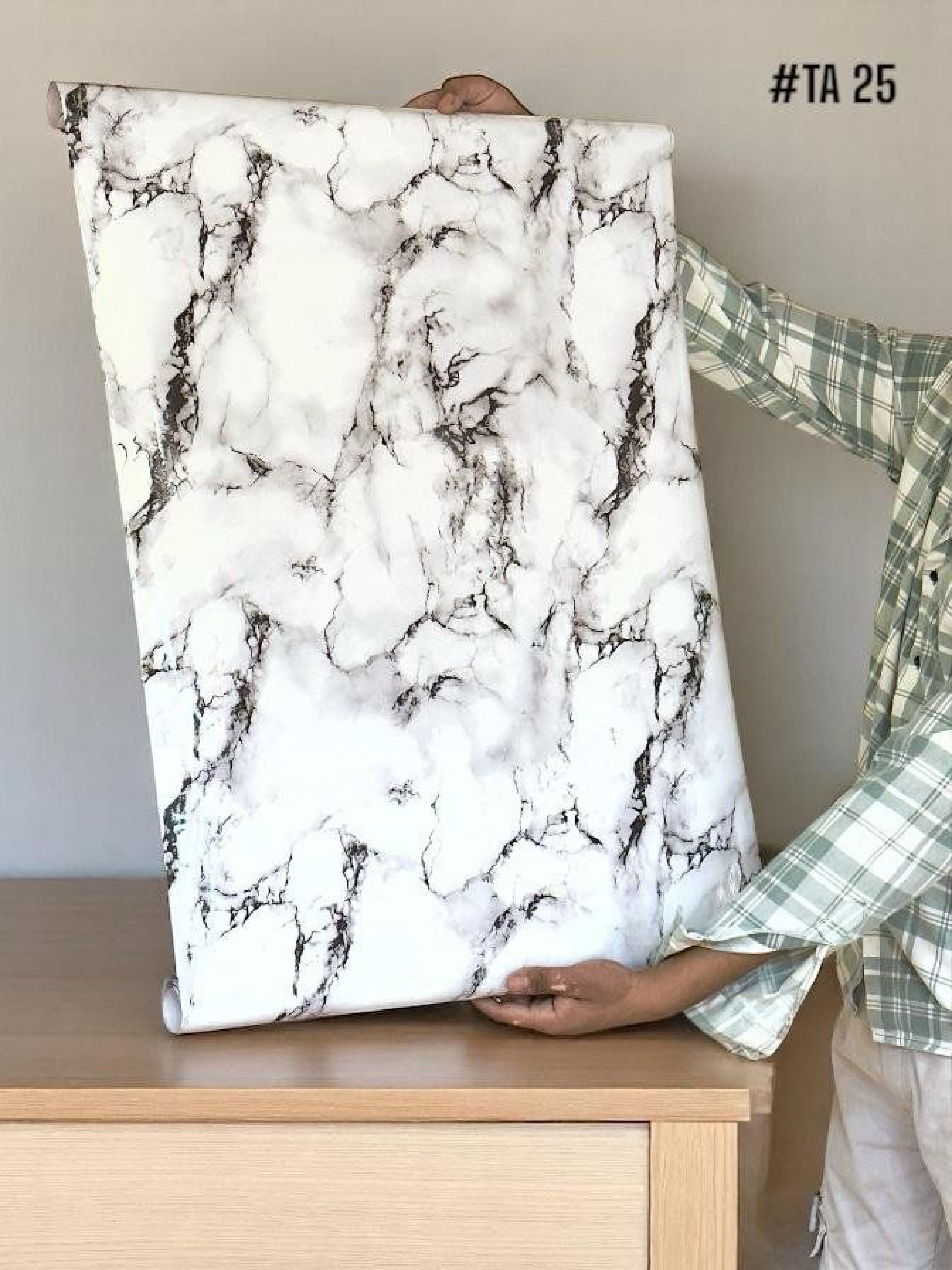 TA-25 Multicolor Self Adhesive Premium Quality Wallpaper (Pack of 3)