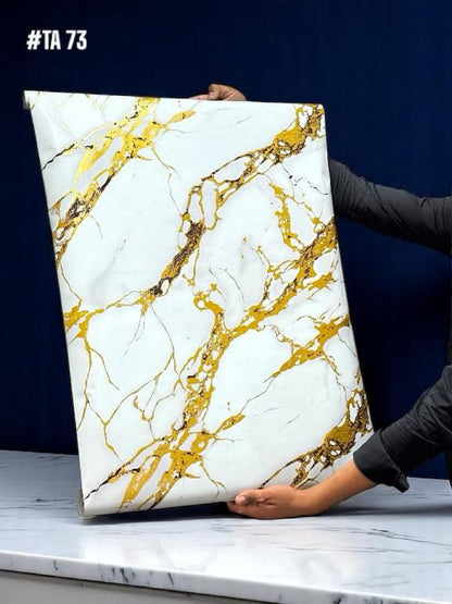 TA-73 Multicolor Self Adhesive Premium Quality Wallpaper (Pack of 3)