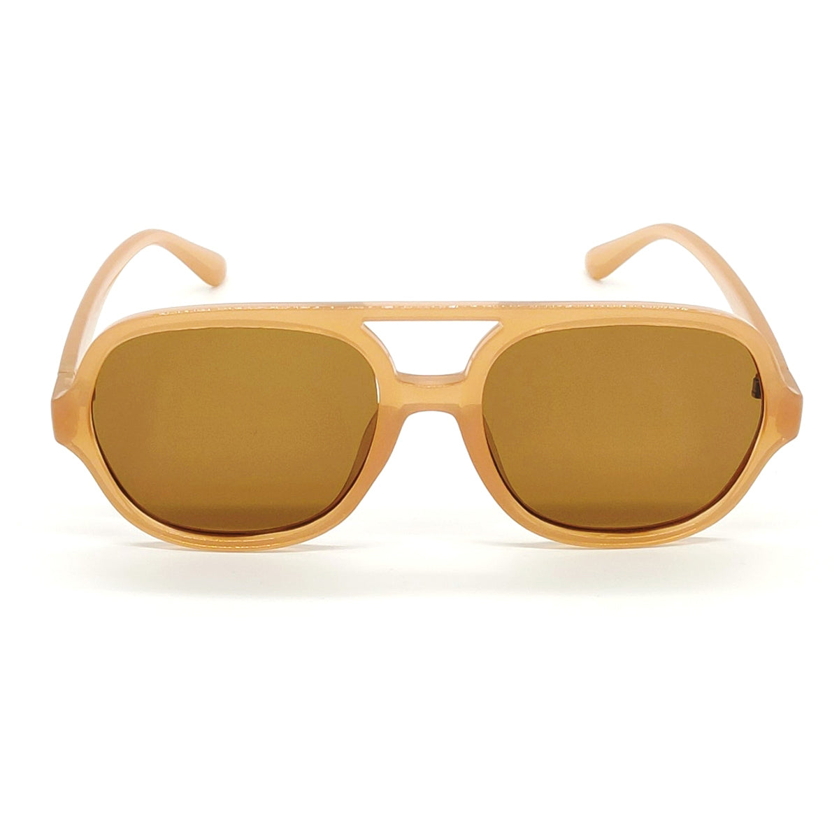 Brown GTA Square Sunglasses (SUN-GC-3340-BRN1BRN) - SWASTIK CREATIONS The Trend Point SWASTIK CREATIONS The Trend Point