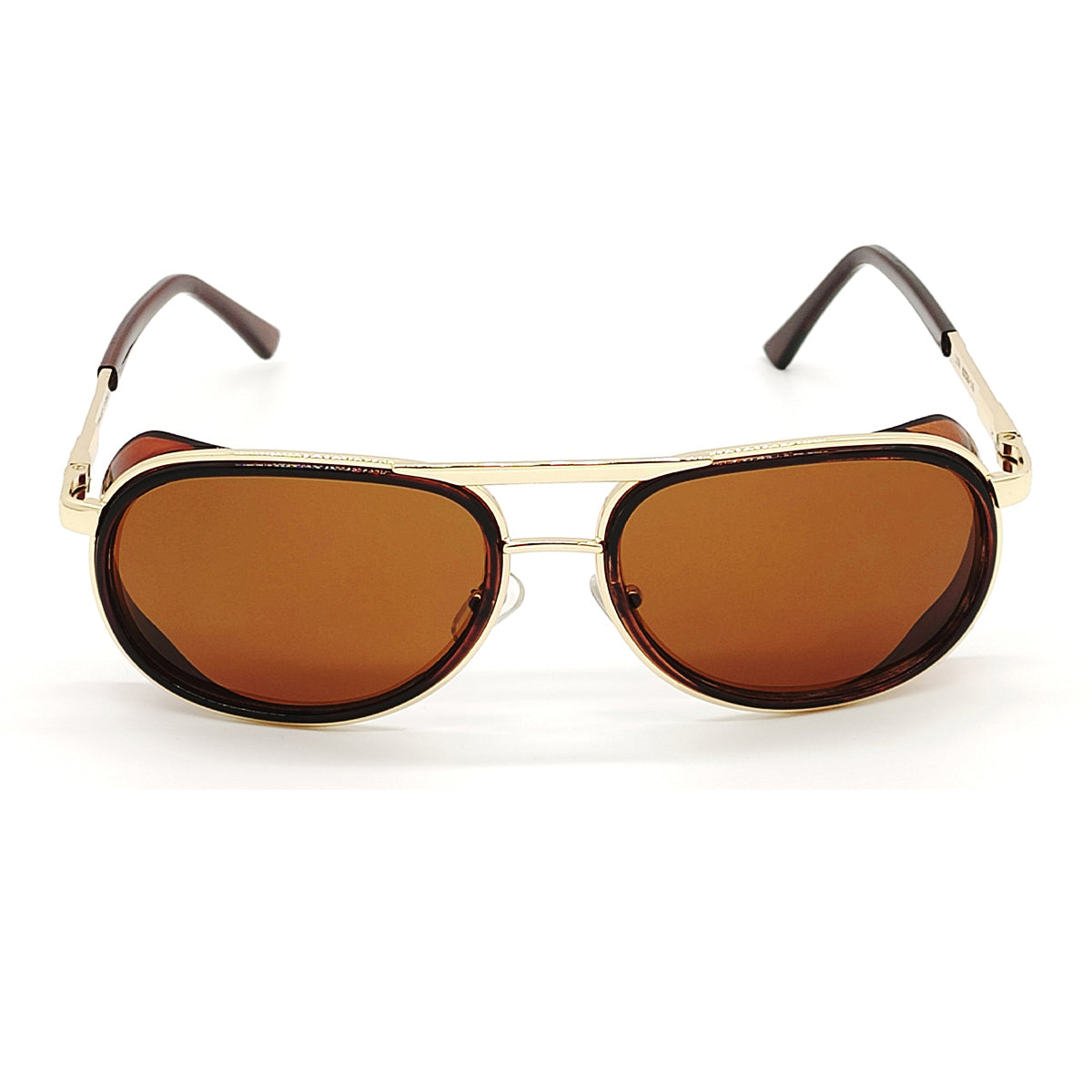 Brown Speciale Oval Sunglasses (SUN-LC-0179-BRN1GLD) - SWASTIK CREATIONS The Trend Point SWASTIK CREATIONS The Trend Point