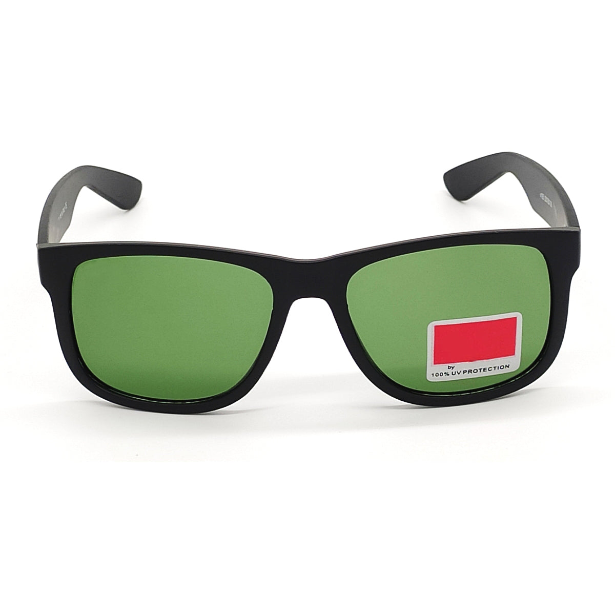 Green Fangpo Square Sunglasses (SUN-RN-2140-GRN1BLK-P) SWASTIK CREATIONS The Trend Point