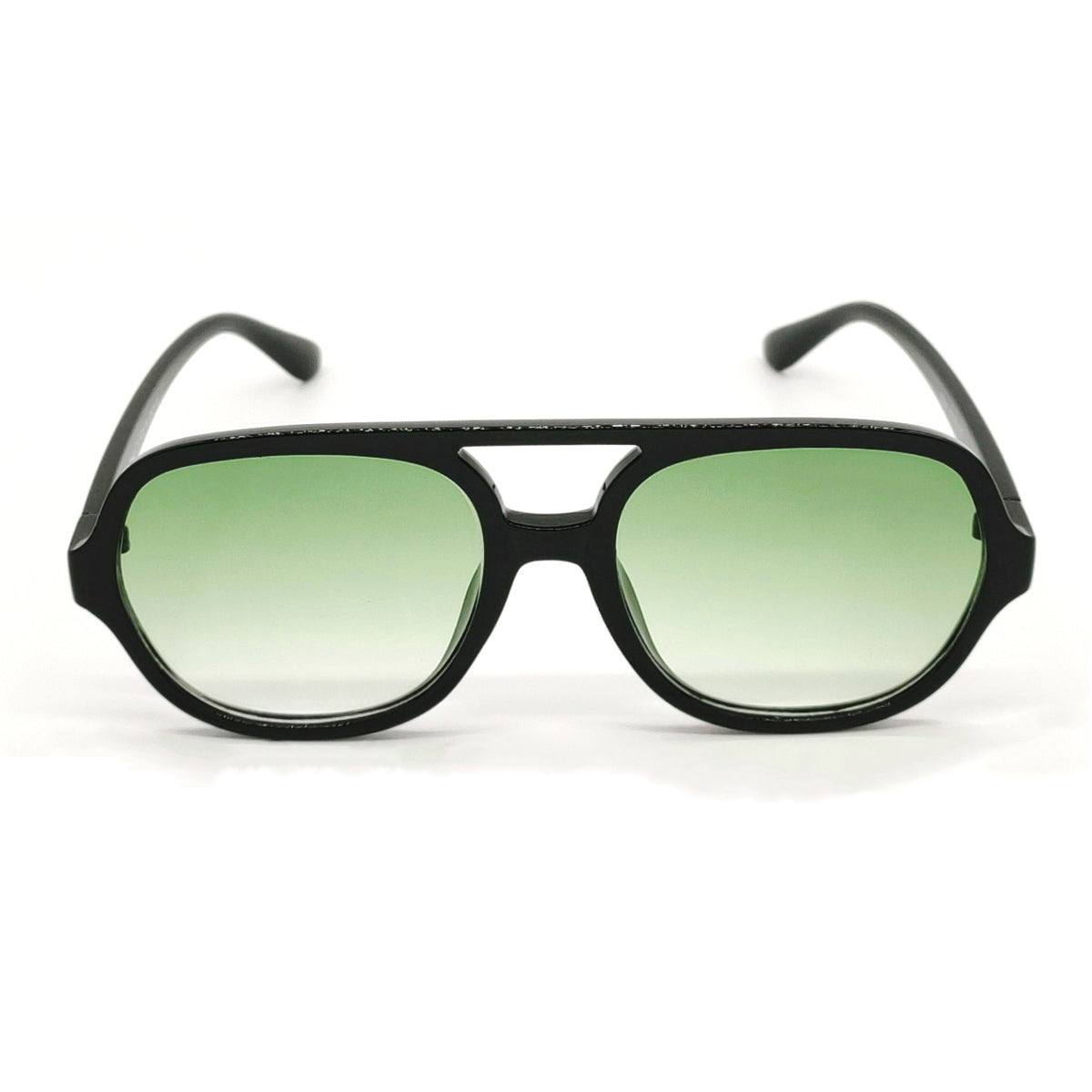 Green GTA Square Sunglasses (SUN-GC-3340-GRN2BLK)