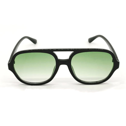 Green GTA Square Sunglasses (SUN-GC-3340-GRN2BLK) - SWASTIK CREATIONS The Trend Point