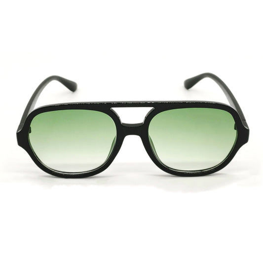 Green GTA Square Sunglasses (SUN-GC-3340-GRN2BLK) - SWASTIK CREATIONS The Trend Point