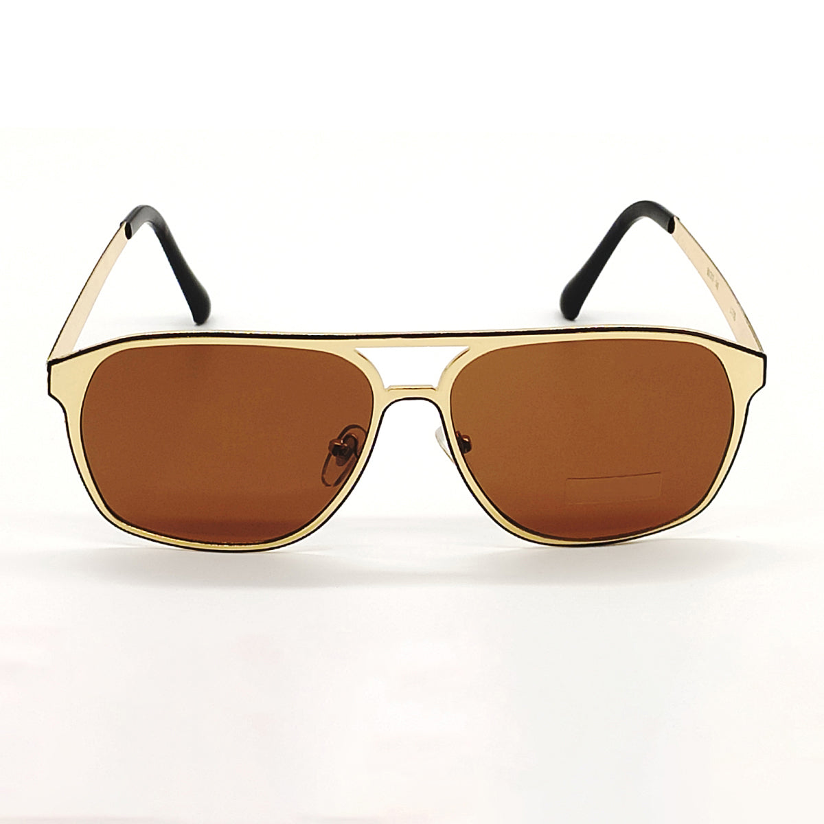 Brown MECH BEASTS Square Sunglasses (SUN-LC-0144-BRN1GLD) - SWASTIK CREATIONS The Trend Point SWASTIK CREATIONS The Trend Point