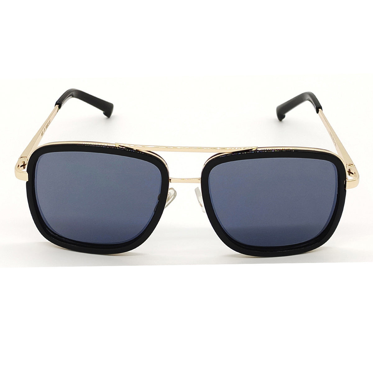 Black HUMBLEE Square Sunglasses (SUN-LC-0652-BLK1GLD-LARGE) - SWASTIK CREATIONS The Trend Point SWASTIK CREATIONS The Trend Point