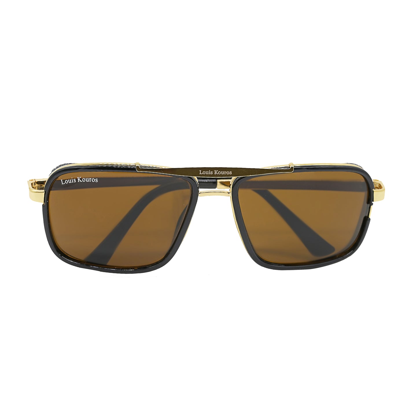 Brown Cayenne Square Sunglasses (SUN-LK-4413-BRN1GLD-M) SWASTIK CREATIONS The Trend Point