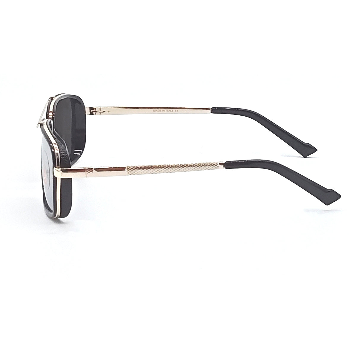 LEGEND 4413 Square Sunglasses (SUN-RN-4413-SIL3GLD-P)