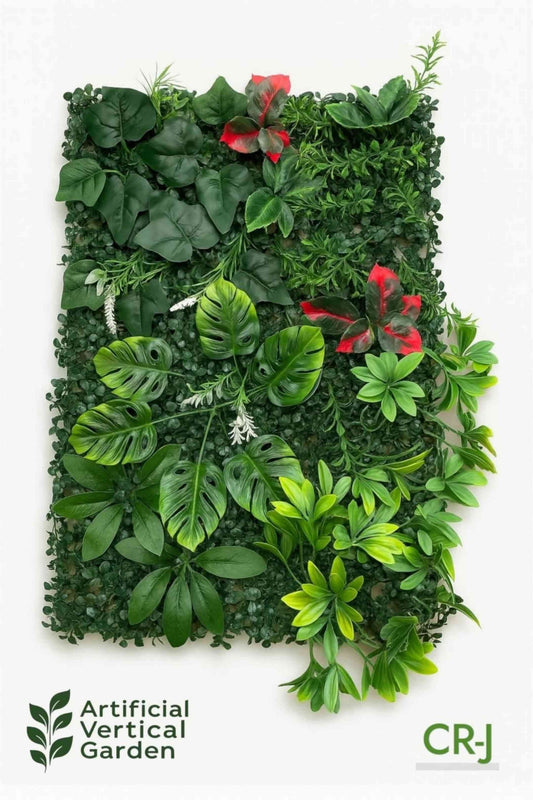 CR-J Artificial Vertical Garden Sheet (Pack of 10pcs) (Size 16 x 24 Inches)