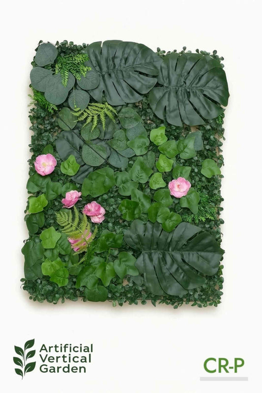 CR-P Artificial Grass Vertical Garden Sheet (Pack of 10pcs) (Size 16 x 24 Inches)