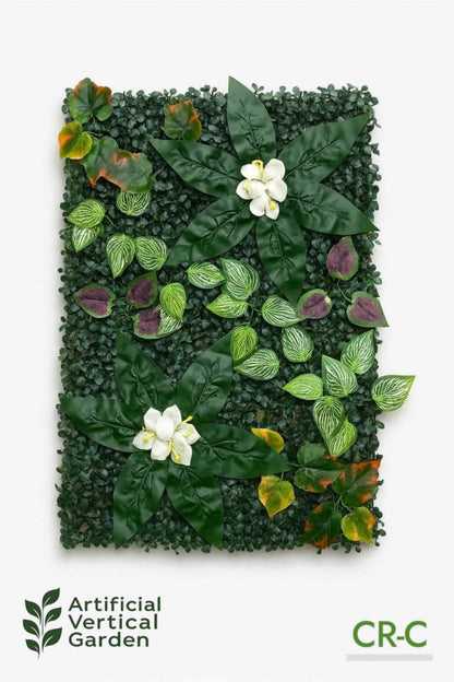 CR-C Artificial Grass Vertical Garden Sheet (Pack of 10pcs) (Size 16 x 24 Inches)