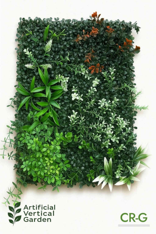 CR-G Artificial Grass Vertical Garden Sheet (Pack of 10pcs) (Size 16 x 24 Inches)