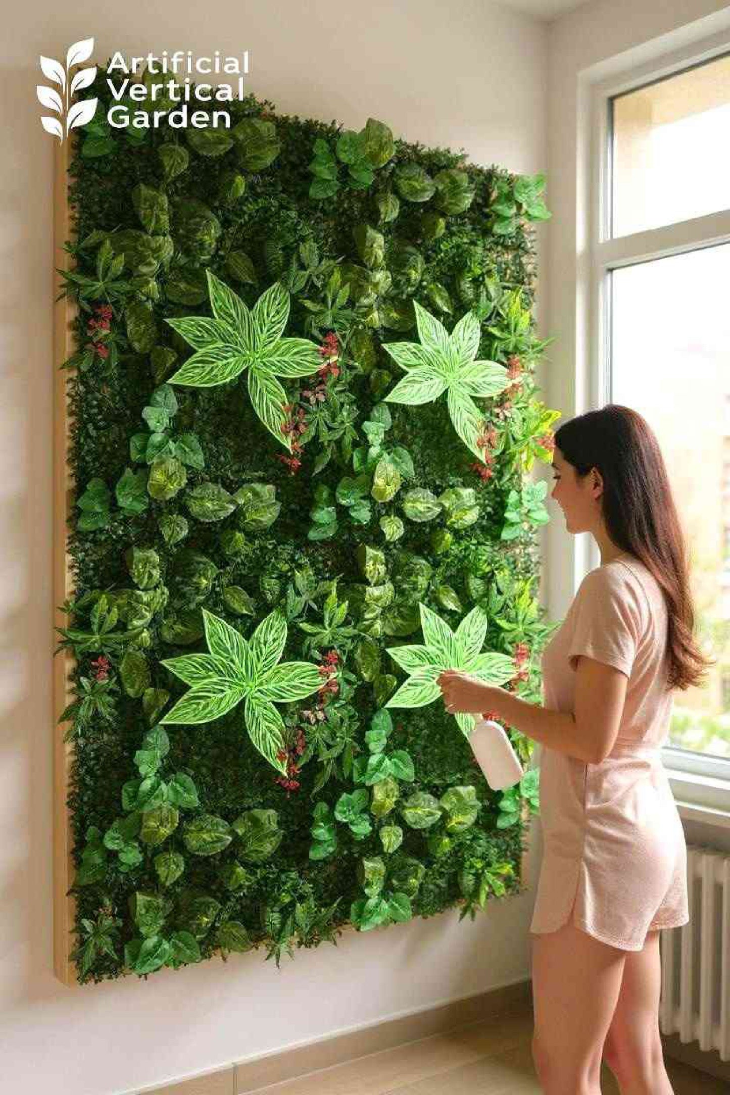 CR-K Artificial Grass Vertical Garden Sheet (Pack of 10pcs) (Size 16 x 24 Inches) SWASTIK CREATIONS The Trend Point