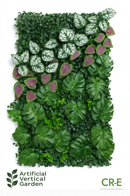 CR-E Artificial Grass Vertical Garden Sheet (Pack of 10pcs) (Size 16 x 24 Inches)