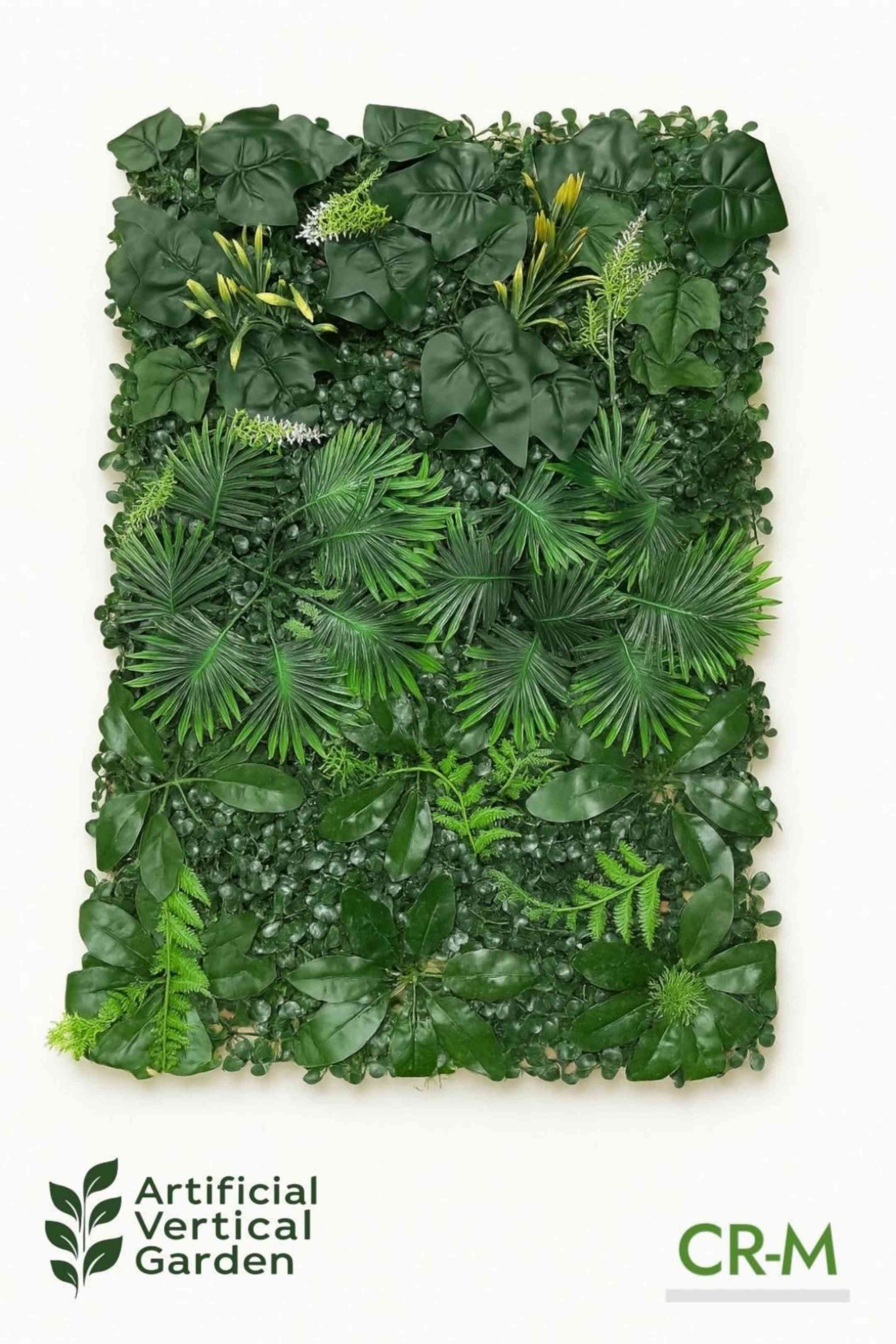 CR-M Artificial Grass Vertical Garden Sheet (Pack of 10pcs) (Size 16 x 24 Inches)