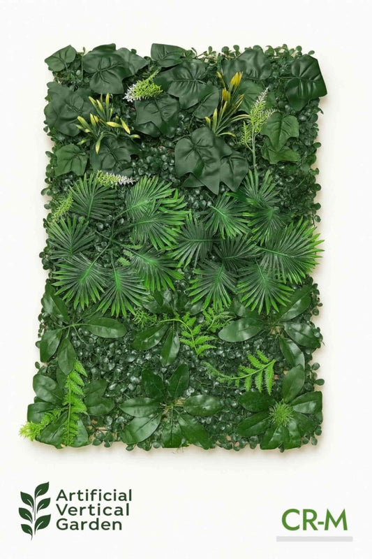 CR-M Artificial Grass Vertical Garden Sheet (Pack of 10pcs) (Size 16 x 24 Inches)